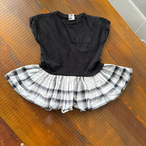 Dress short sleeves 1/3 months Burberry black